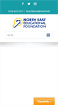 Mobile Screenshot of northeastfoundation.org